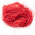 Sisal gefärbt - Rot - 500 g