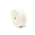 Jute ribbon - 4 cm x 25 m - lightly starched white