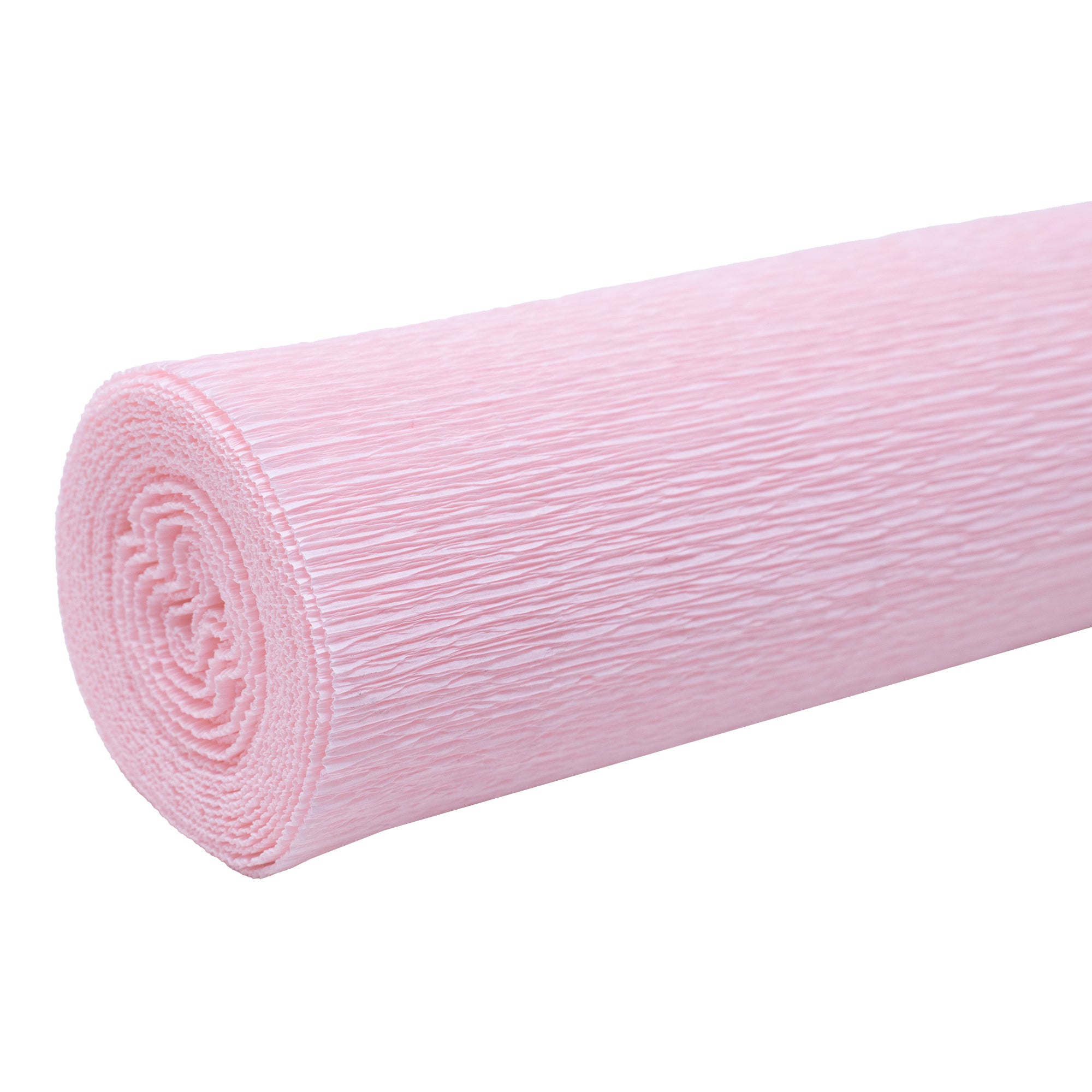 Papier crépon de qualité supérieure pour jardiniers et fleuristes - 50 x 250 cm - teinté rose - imperméable et résistant à la lumière