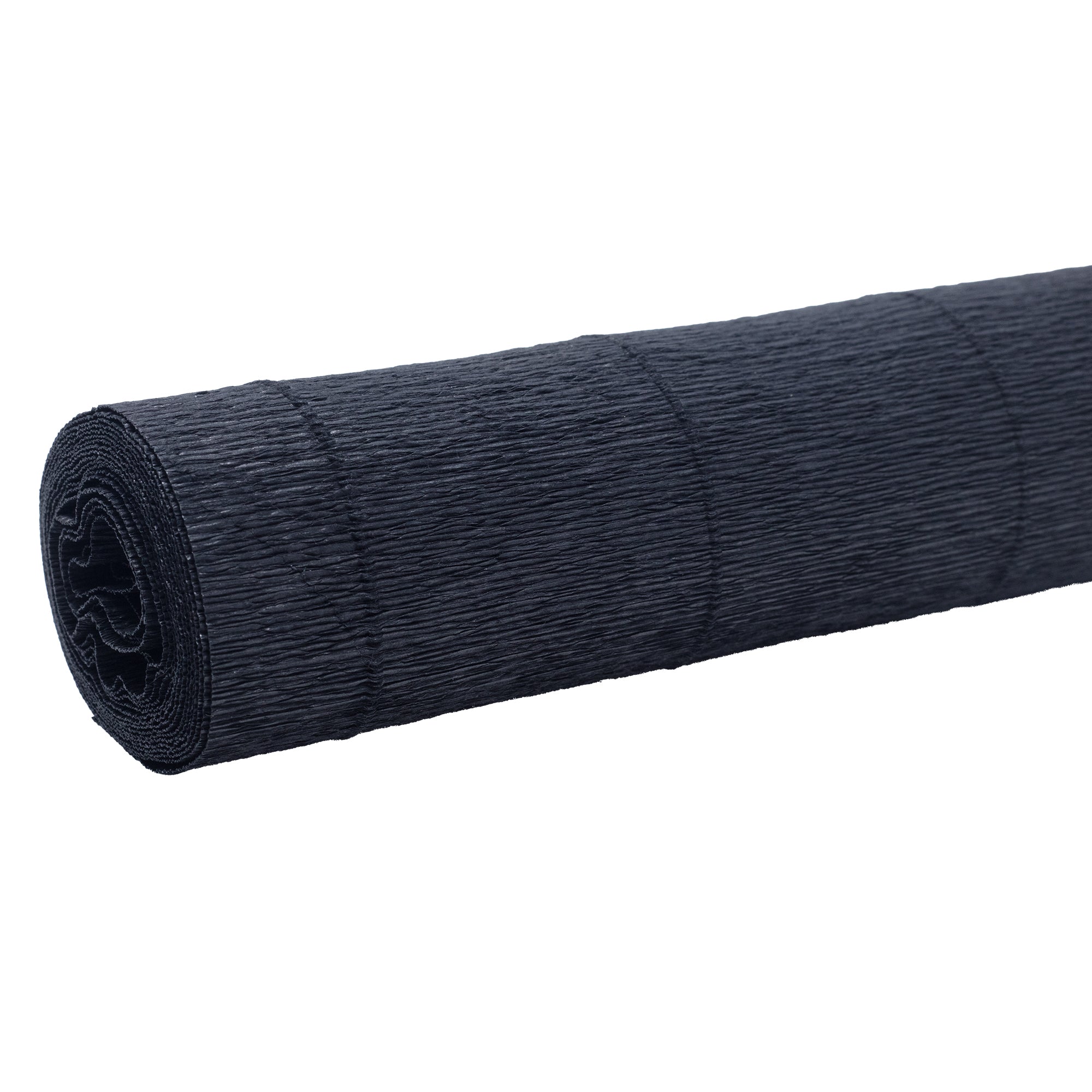 Papier crépon de qualité supérieure pour jardiniers et fleuristes - 50 x 250 cm - noir - imperméable et résistant à la lumière