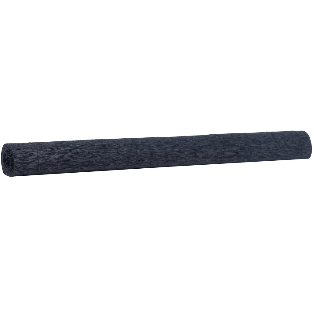 Papier crépon de qualité supérieure pour jardiniers et fleuristes - 50 x 250 cm - noir - imperméable et résistant à la lumière