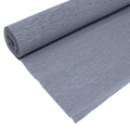 Papier crépon de qualité supérieure pour jardiniers et fleuristes - 50 x 250 cm - gris - imperméable et résistant à la lumière