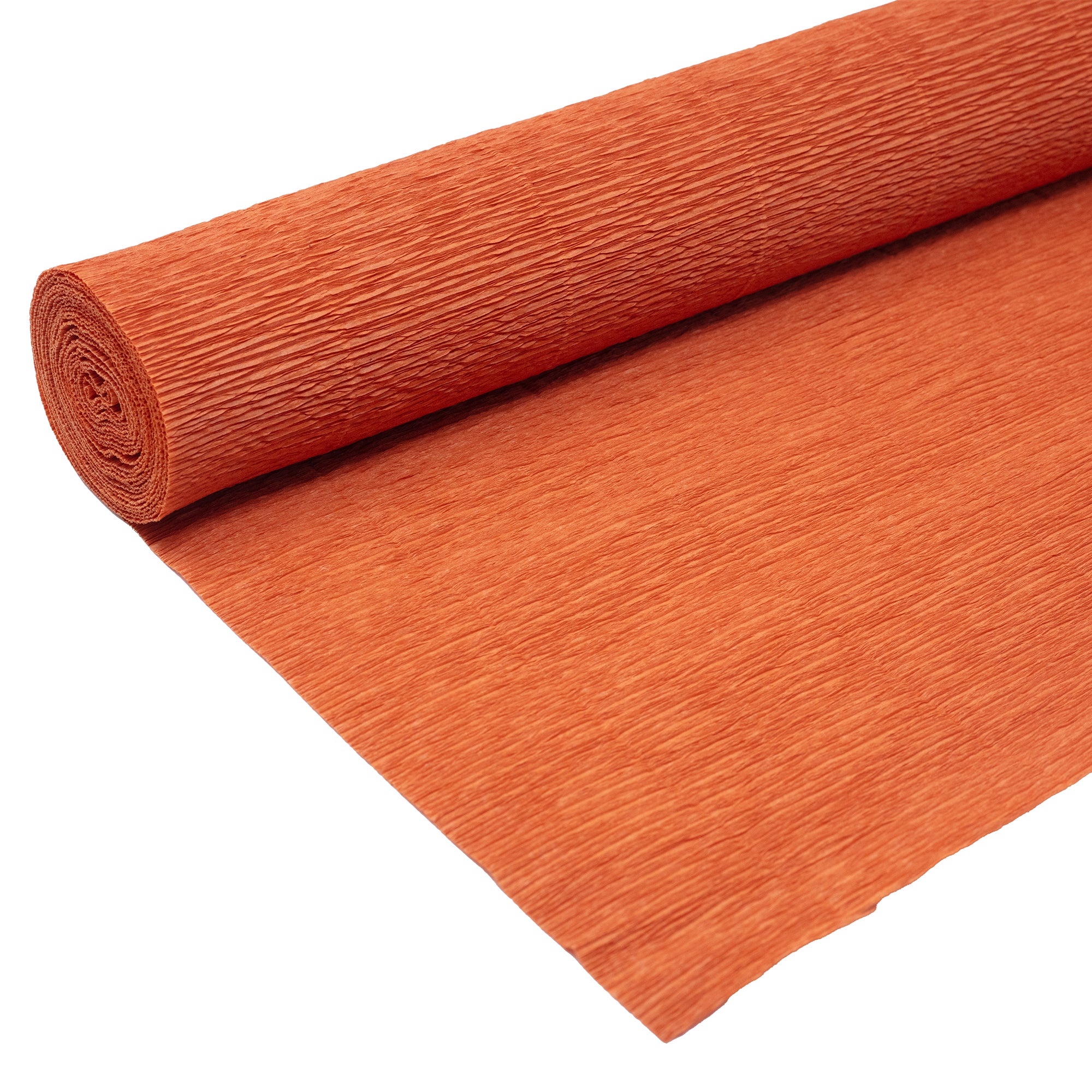 Premium gardener's crepe paper - florist's crepe paper - 50 x 250 cm - terracotta - waterproof, lightfast