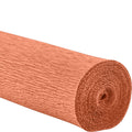 Papier crépon de qualité supérieure pour jardiniers et fleuristes - 50 x 250 cm - saumon - imperméable et résistant à la lumière
