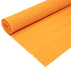 Premium Gärtnerkrepp - Floristenkrepp - 50 x 250 cm - hellorange - wasserfest, lichtecht