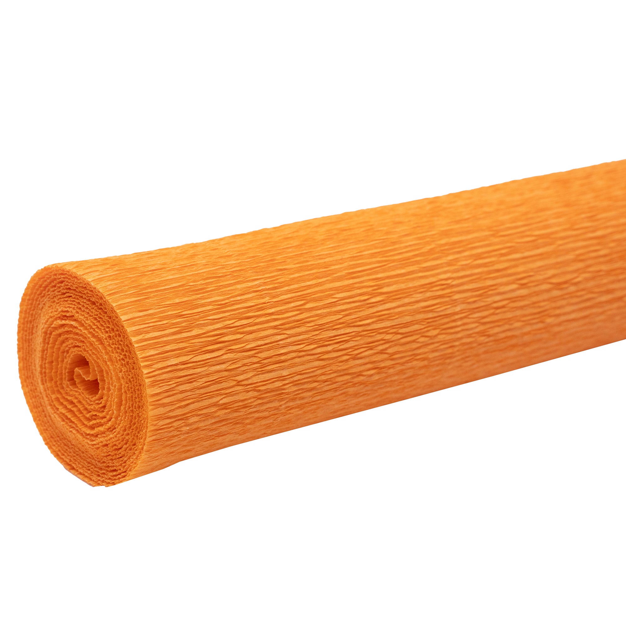 Premium Gärtnerkrepp - Floristenkrepp - 50 x 250 cm - hellorange - wasserfest, lichtecht