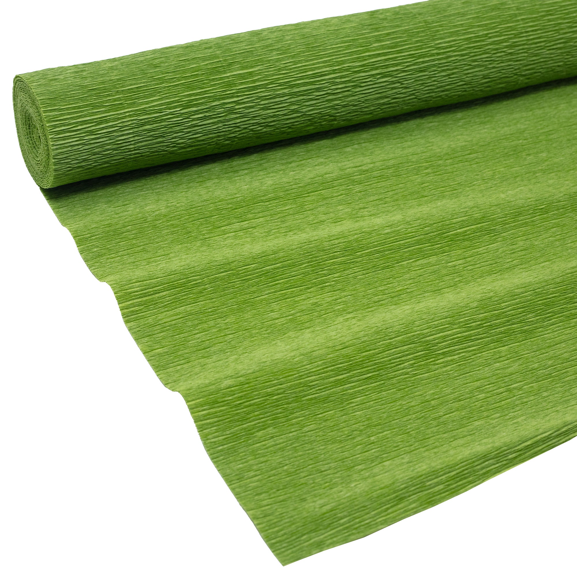 Premium gardener's crepe paper - florist's crepe paper - 50 x 250 cm - grass green - waterproof, lightfast
