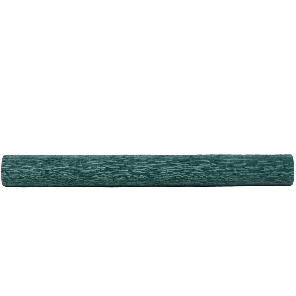 Premium gardener's crepe paper - florist's crepe paper - 50 x 250 cm - dark green - waterproof, lightfast