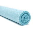 Premium gardener's crepe paper - florist's crepe paper - 50 x 250 cm - light blue - waterproof, lightfast