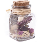Variation getrockneter Blumen in der Flasche - 5.5x9 cm - 1 Stück