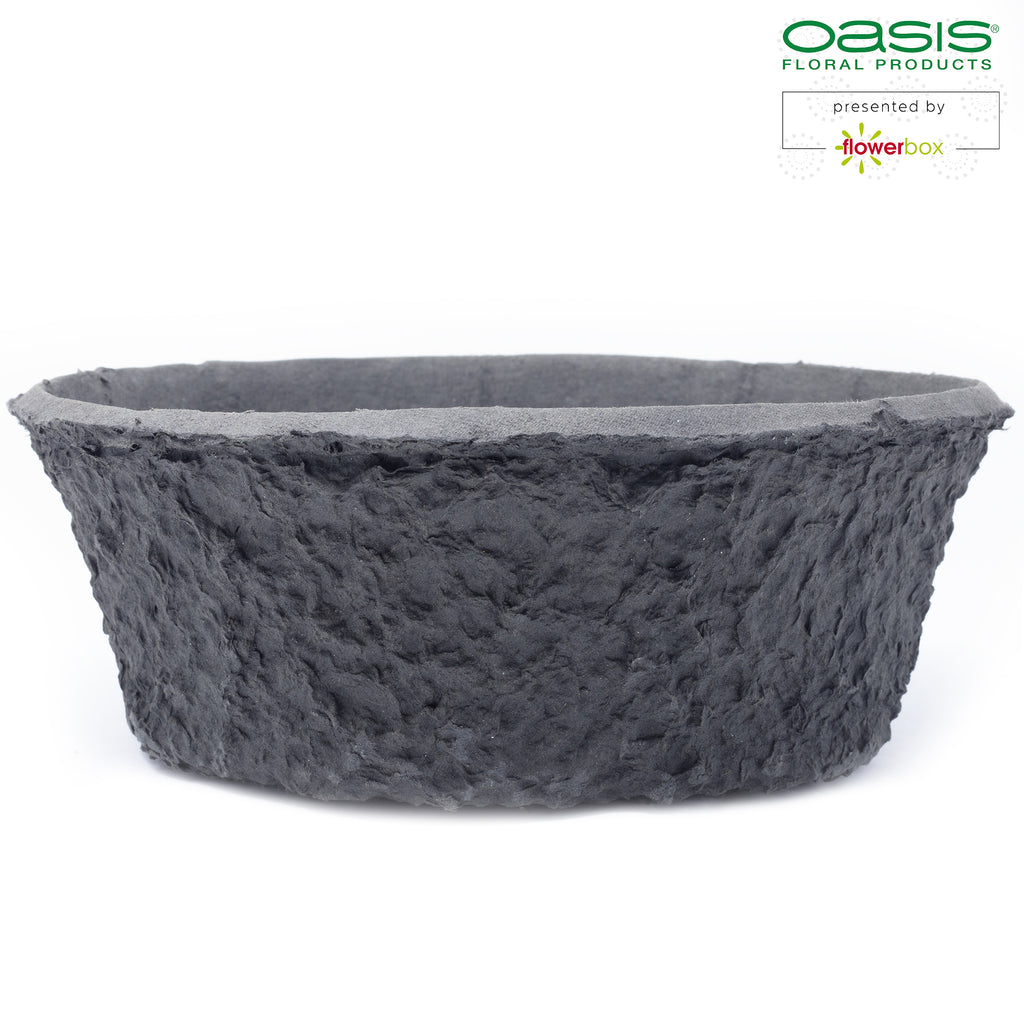 OASIS® BLACK BIOLIT® Pflanzschale, Ø 25 cm