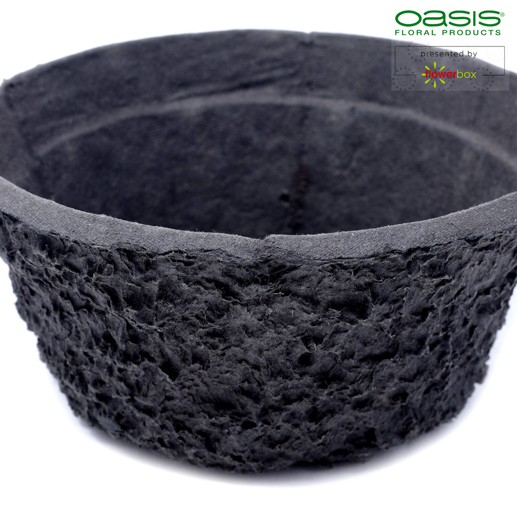 OASIS® BLACK BIOLIT® Pflanzschale, Ø 17 cm