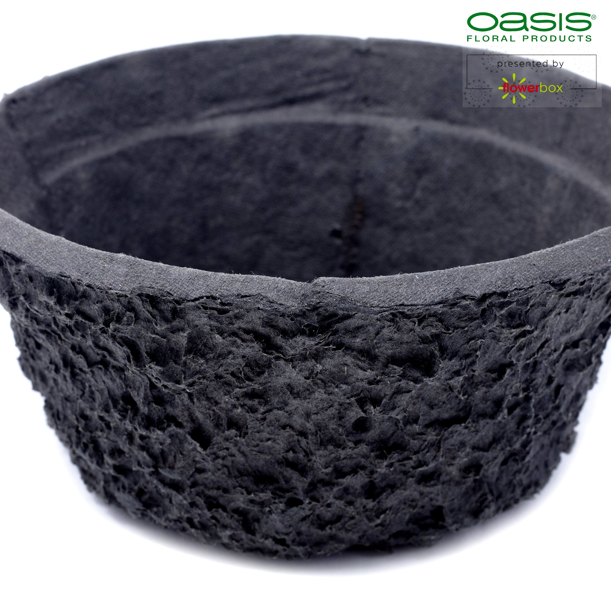 OASIS® BLACK BIOLIT® Pflanzschale, Ø 17 cm