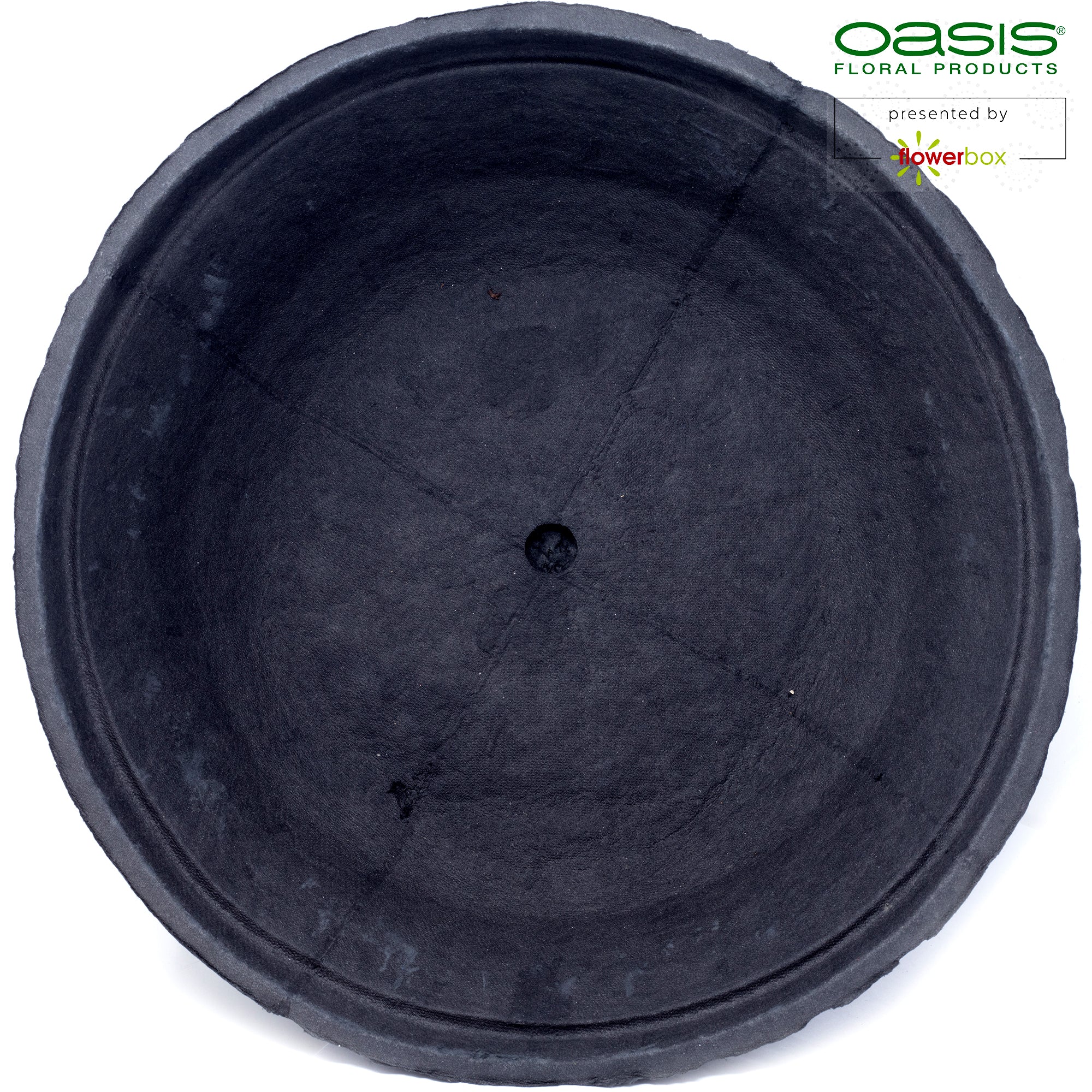 OASIS® BLACK BIOLIT® Pflanzschale, Ø 35 cm