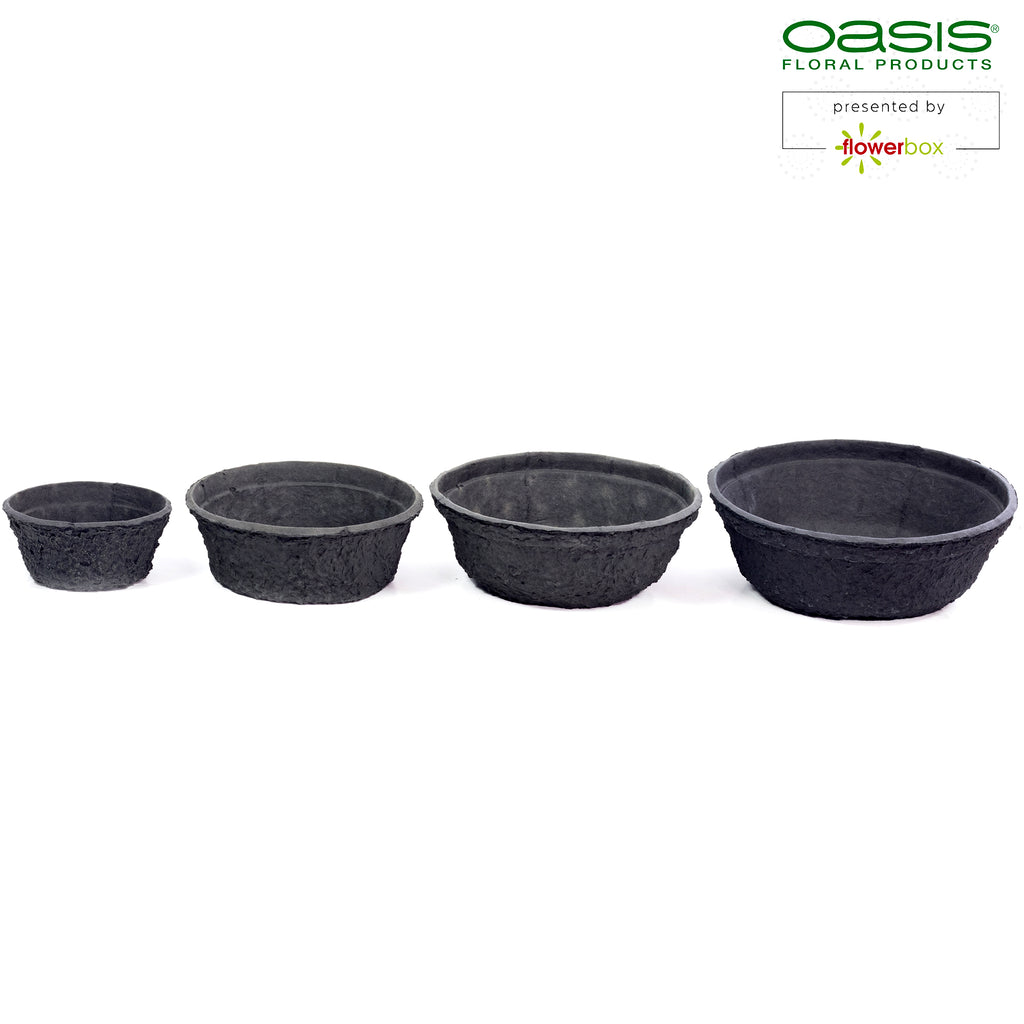 OASIS® BLACK BIOLIT® Pflanzschale, Ø 35 cm