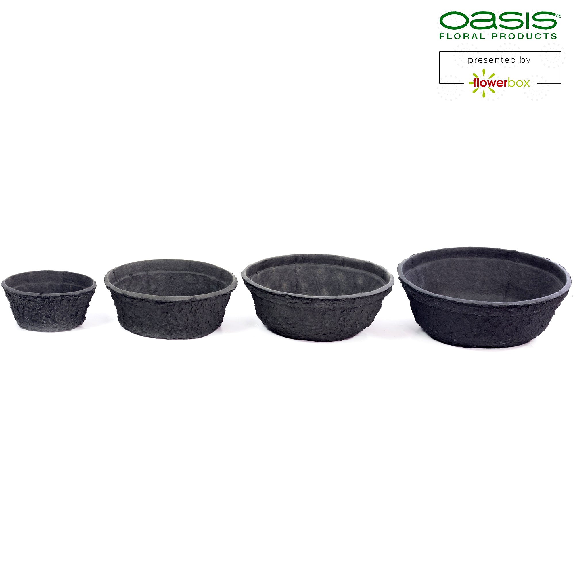OASIS® BLACK BIOLIT® Pflanzschale, Ø 30 cm