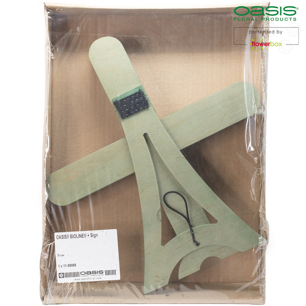 OASIS® BIOLINE® Plus sign + - 37 x 40 x 5 cm