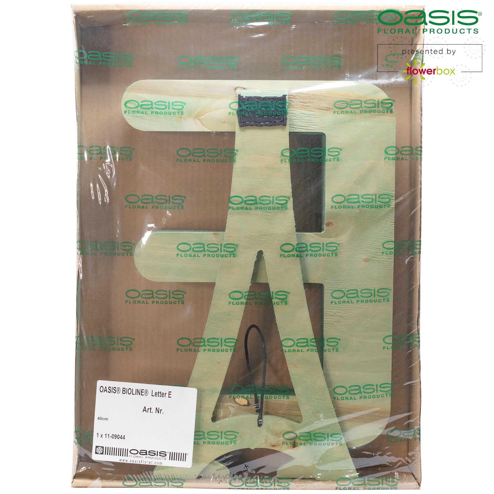 OASIS® BIOLINE® Buchstabe E - 37 x 40 x 5 cm