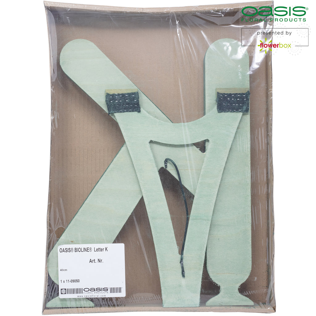 OASIS® BIOLINE® Letter K - 37 x 40 x 5 cm