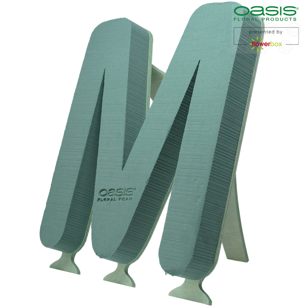 OASIS® BIOLINE® Buchstabe M - 37 x 40 x 5 cm