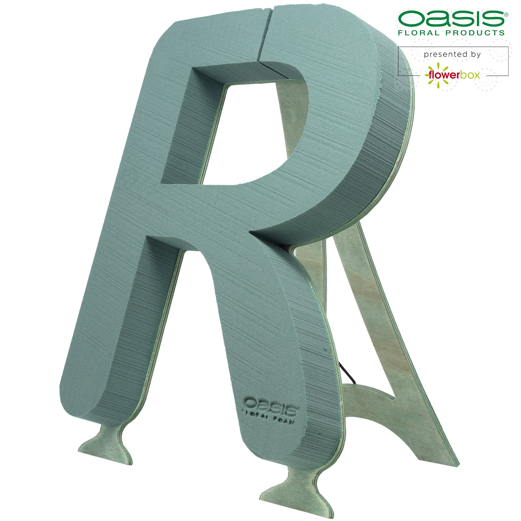 OASIS® BIOLINE® Buchstabe R - 37 x 40 x 5 cm