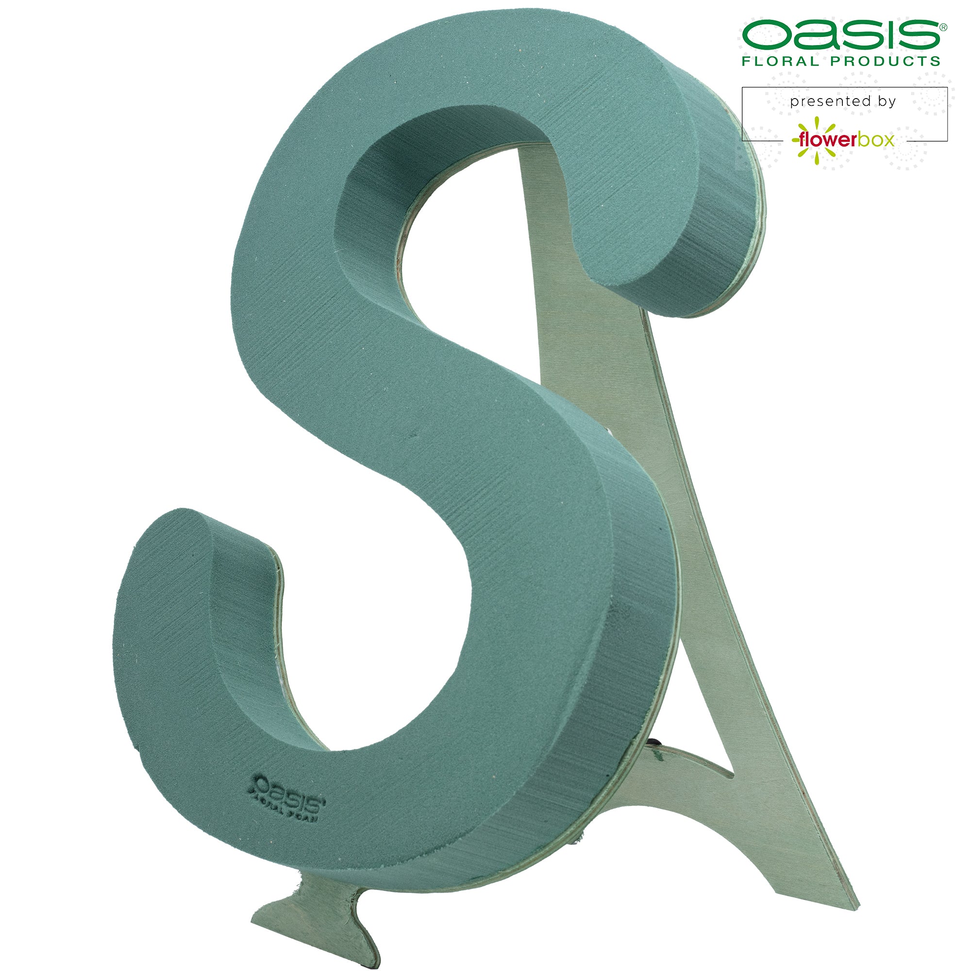 OASIS® BIOLINE® Buchstabe S - 37 x 40 x 5 cm