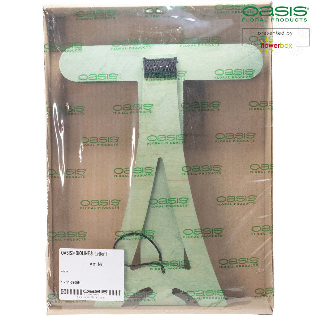 Lettre T OASIS® BIOLINE® - 37 x 40 x 5 cm