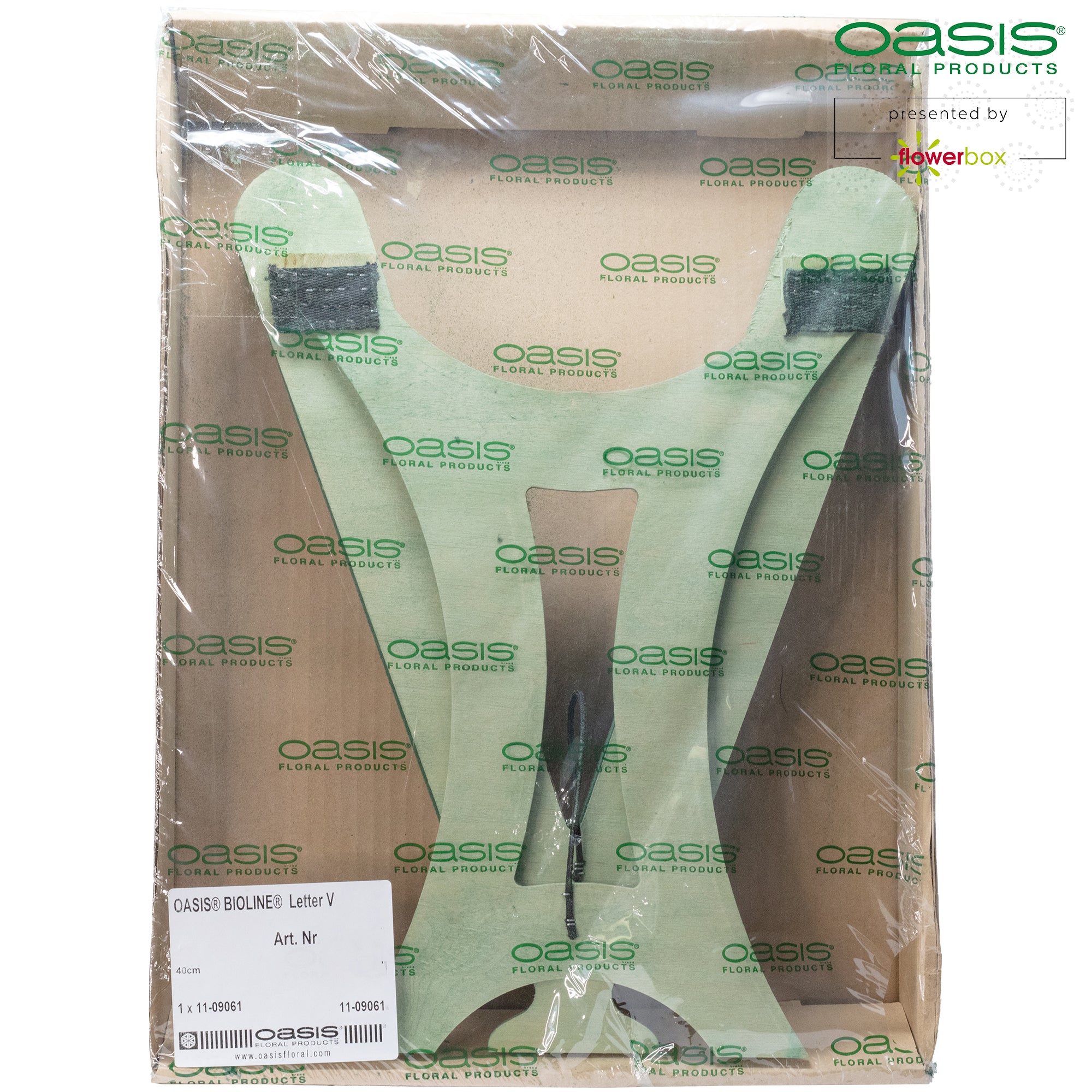 OASIS® BIOLINE® Buchstabe V - 37 x 40 x 5 cm