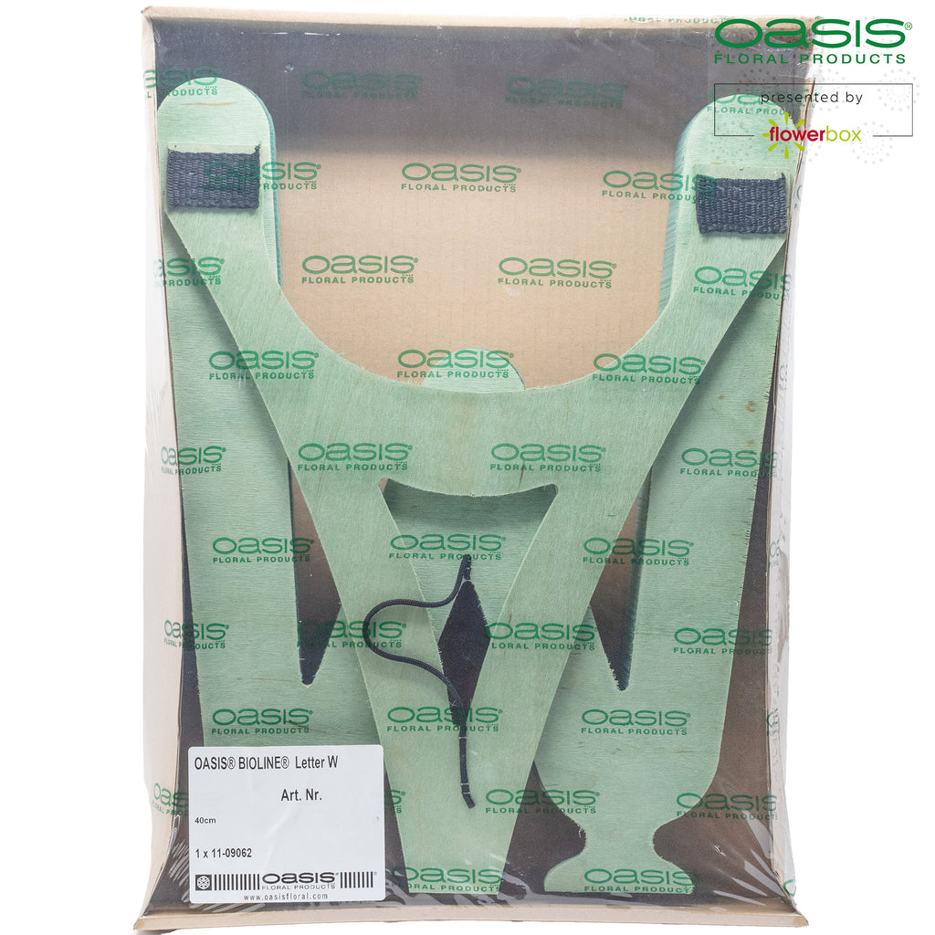 OASIS® BIOLINE® Letter W - 37 x 40 x 5 cm