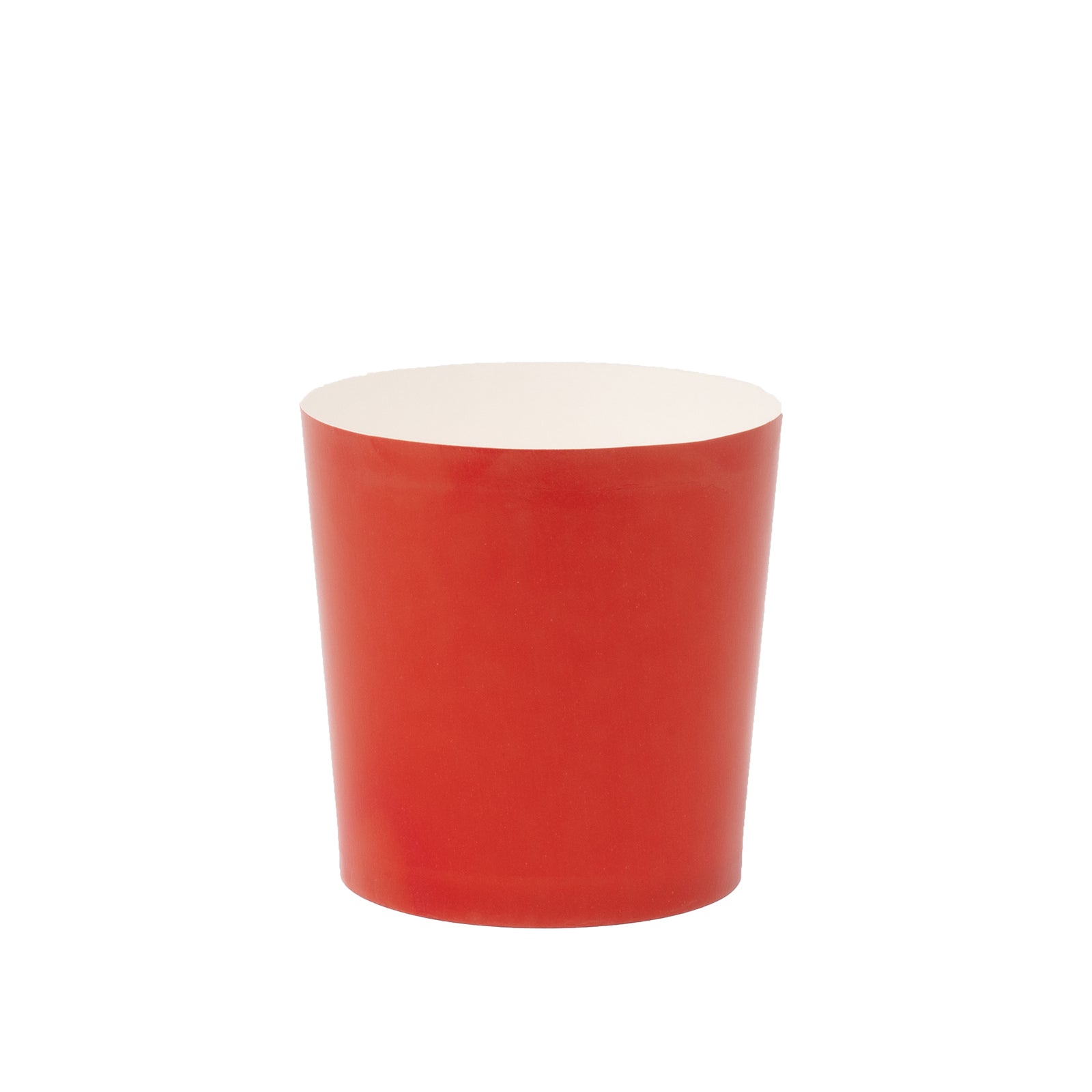 Paper Cup rot - wasserdichter Papierübertopf für Topf-Ø 10,5 cm - 10 Stück