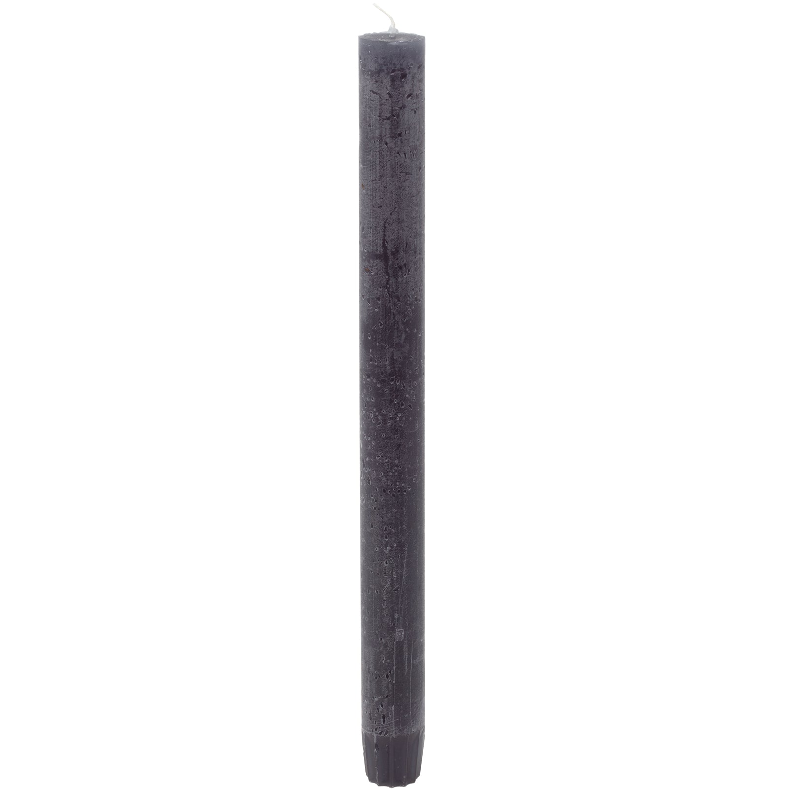 1 Tafelkerze - Höhe 27 cm - Durchmesser 2,3 cm - Stürmisches Grau - 1 Stück