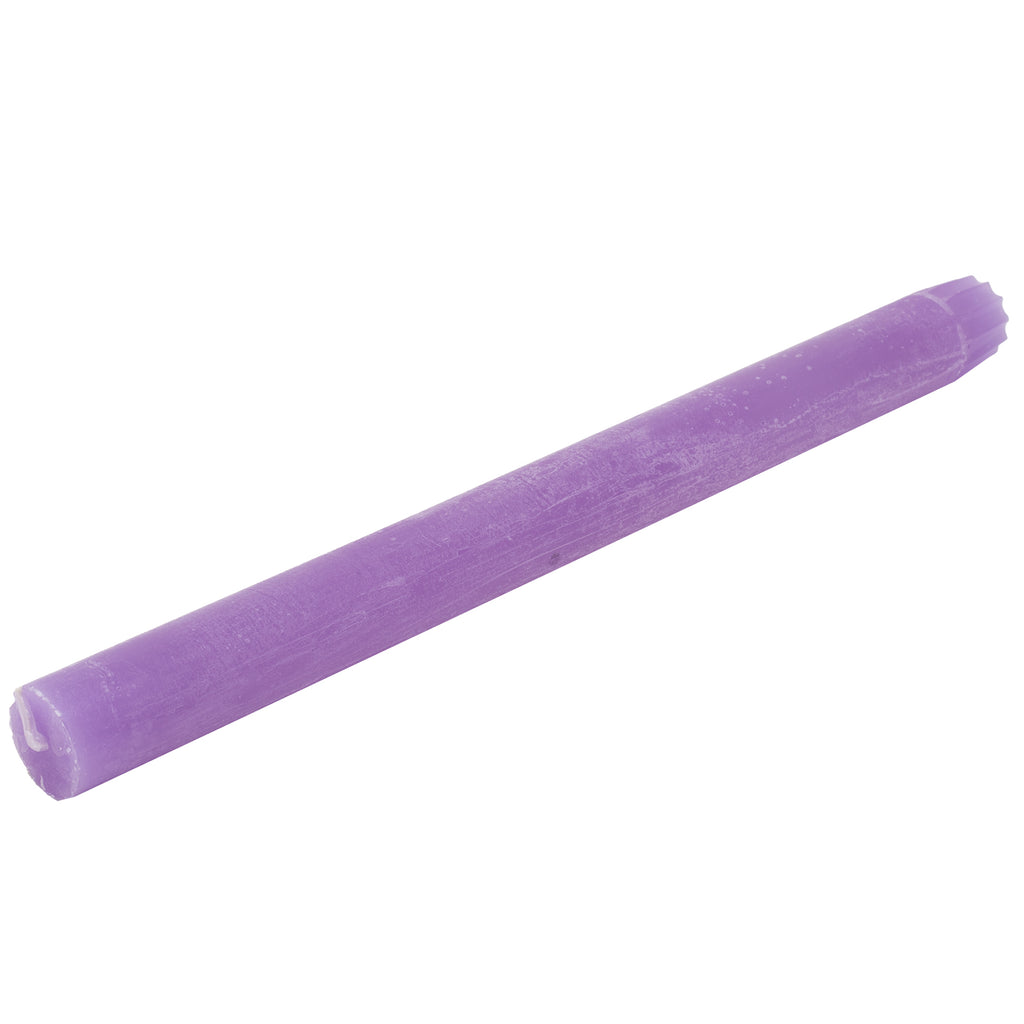 1 Tafelkerze - Höhe 27 cm - Durchmesser 2,3 cm - Blühendes Veilchen - 1 Stück
