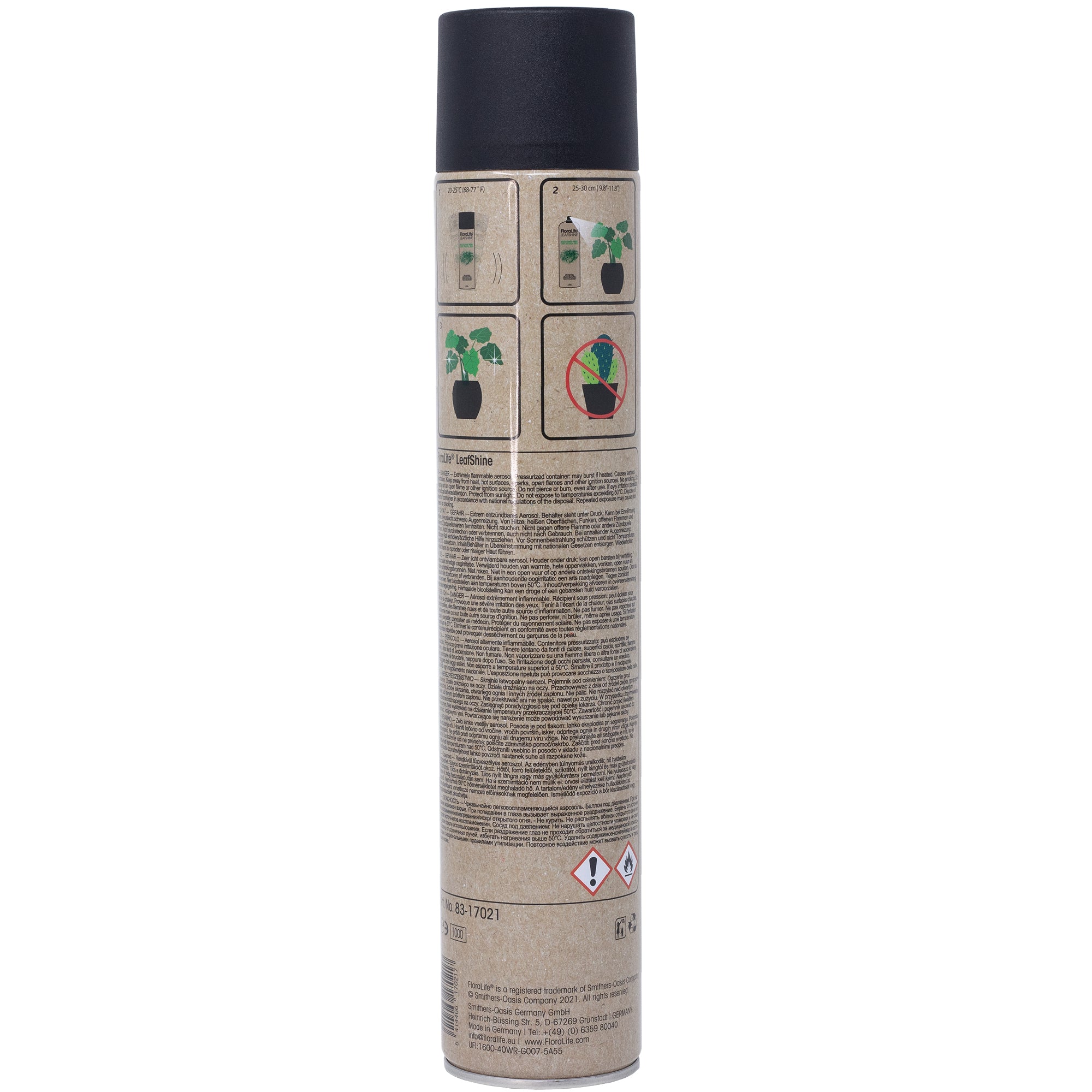 FLORALIFE® Blattglanz ohne Silikone - 750 ml - 1 Stück