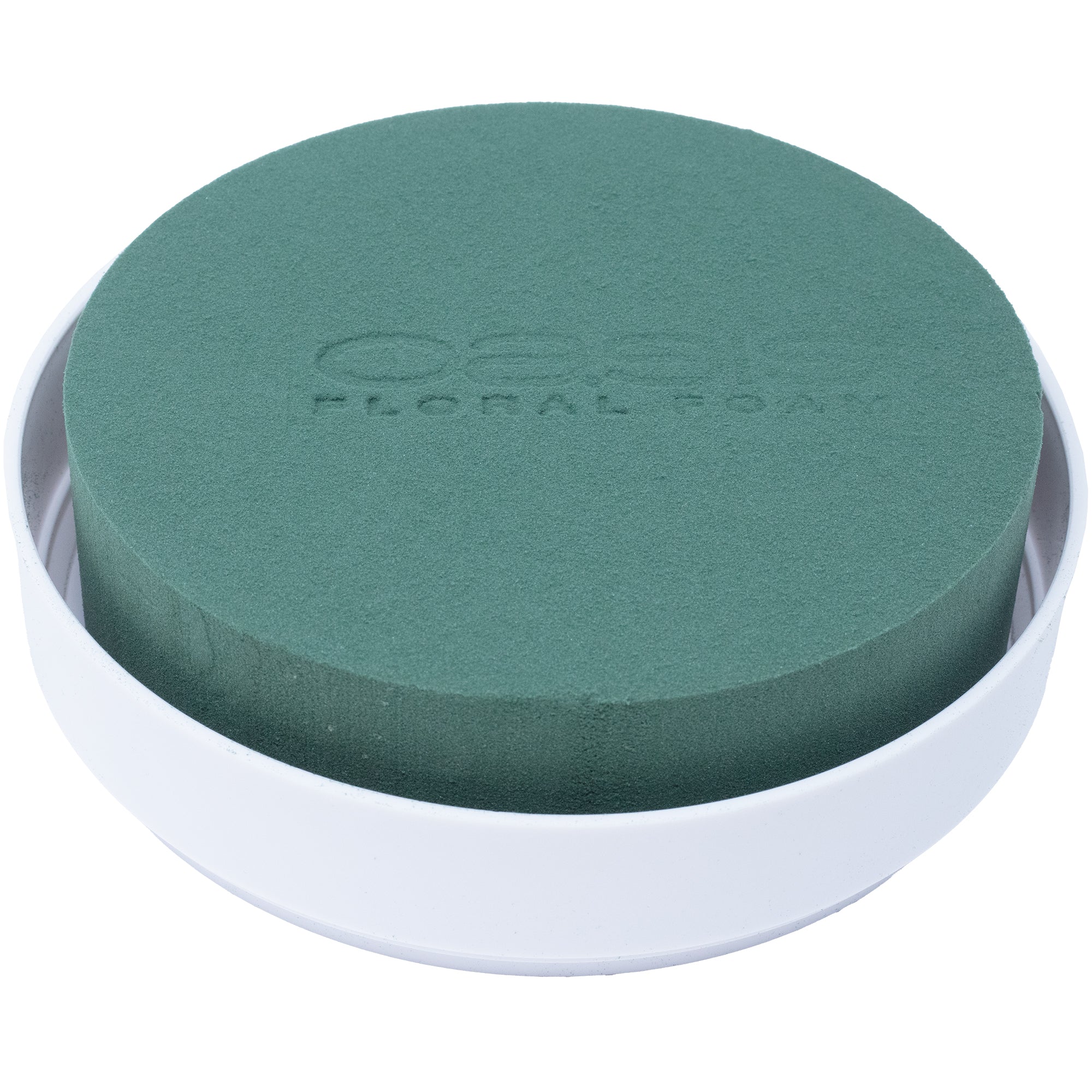 OASIS® Venezia Schale - 4 x 20 cm Ø - Weiß - 2 Stück