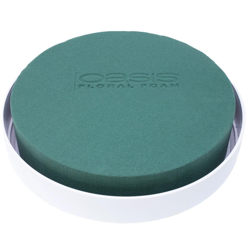 OASIS® Venezia Schale - 6 x 25 cm Ø - Weiß - 1 Stück
