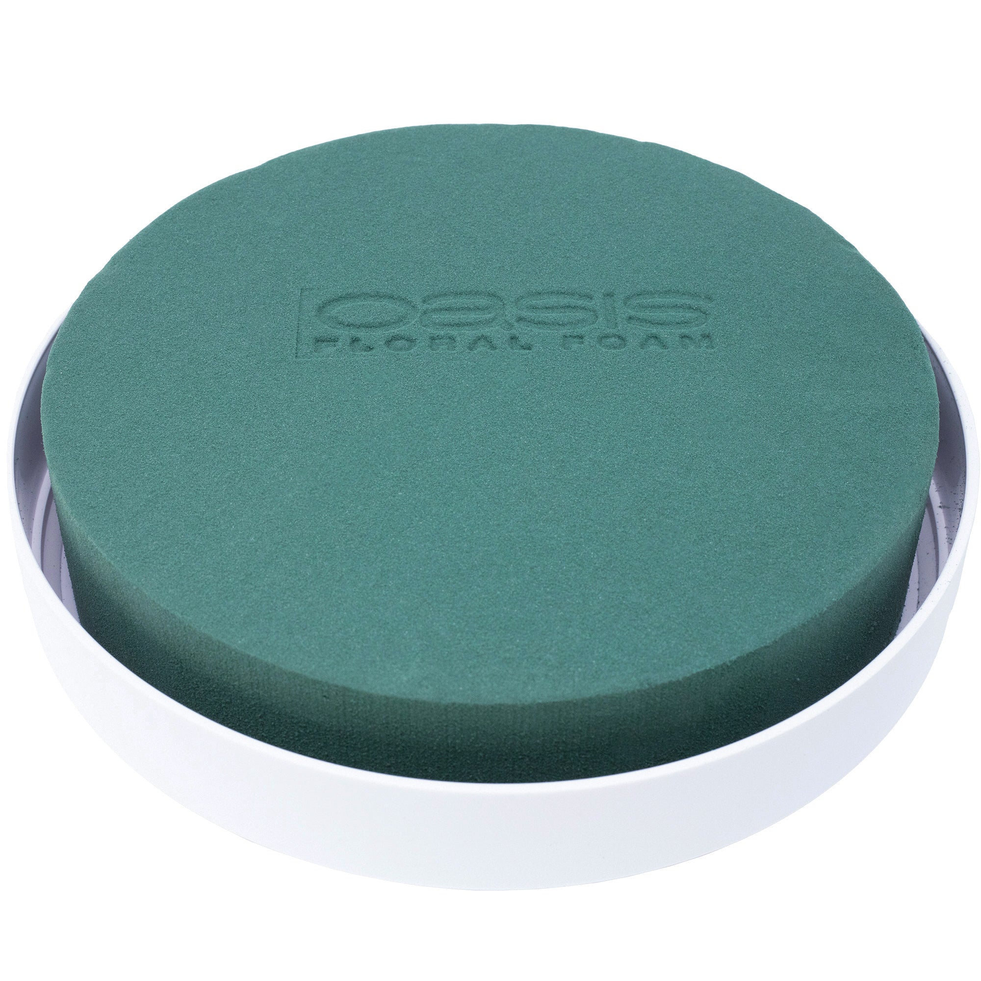 OASIS® Venezia Schale - 6 x 25 cm Ø - Weiß - 1 Stück