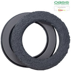Bague OASIS® BLACK BIOLIT® - 39 cm Ø - diamètre intérieur : 25 cm Ø - 2 pièces