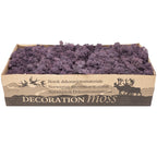 Karton Islandmoos Aubergine - 500g