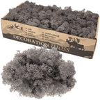Karton Islandmoos Anthrazit - 500g