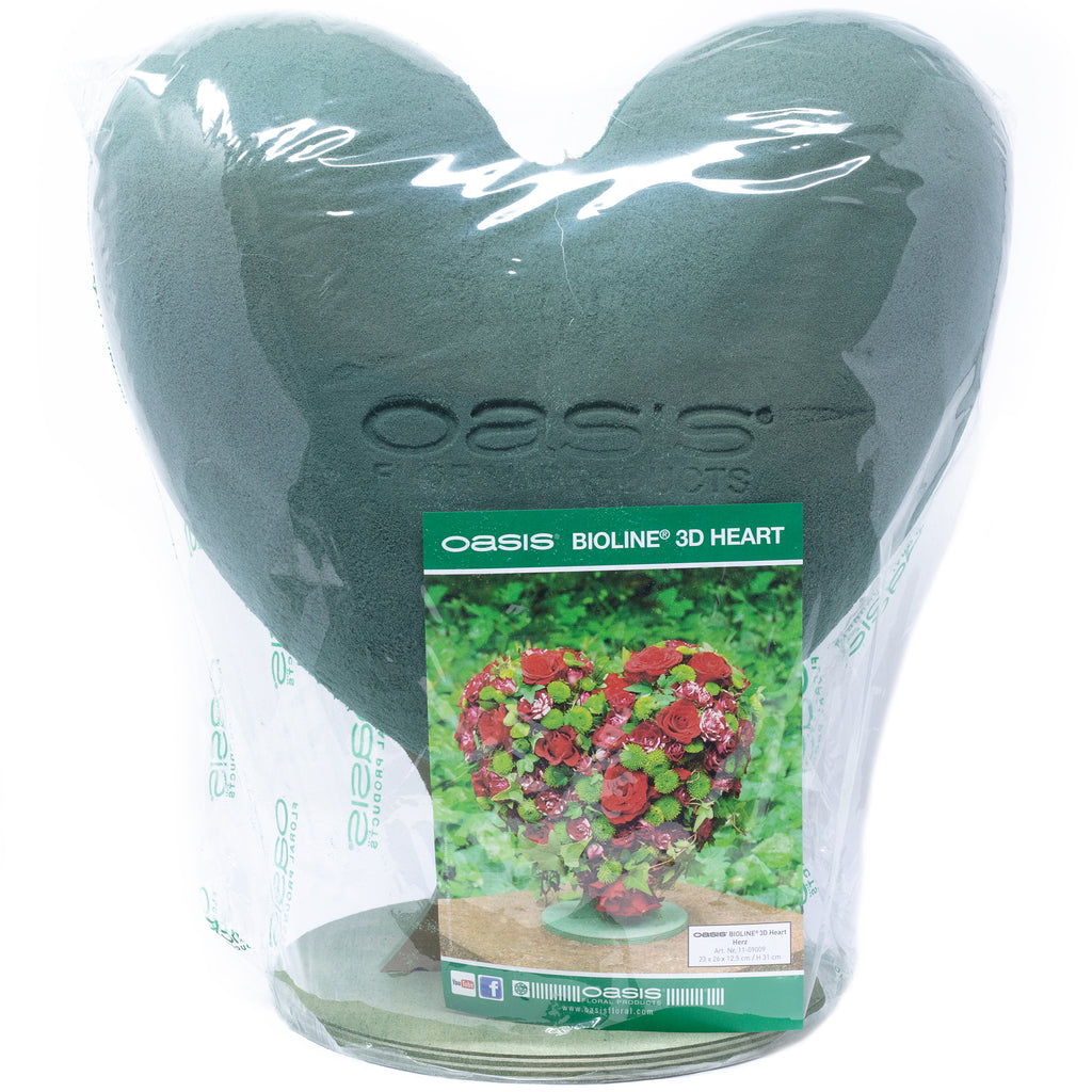 OASIS® BIOLINE® 3D Heart - 30 x 28 x 17 cm - Height 31 cm