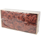 Karton Islandmoos Siena-Rot - 500g