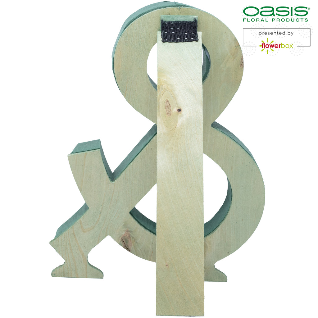OASIS® BIOLINE® &-sign - 40 x 31 x 6cm
 OASIS® BIOLINE® &-sign, 40 x 31 x 6cm