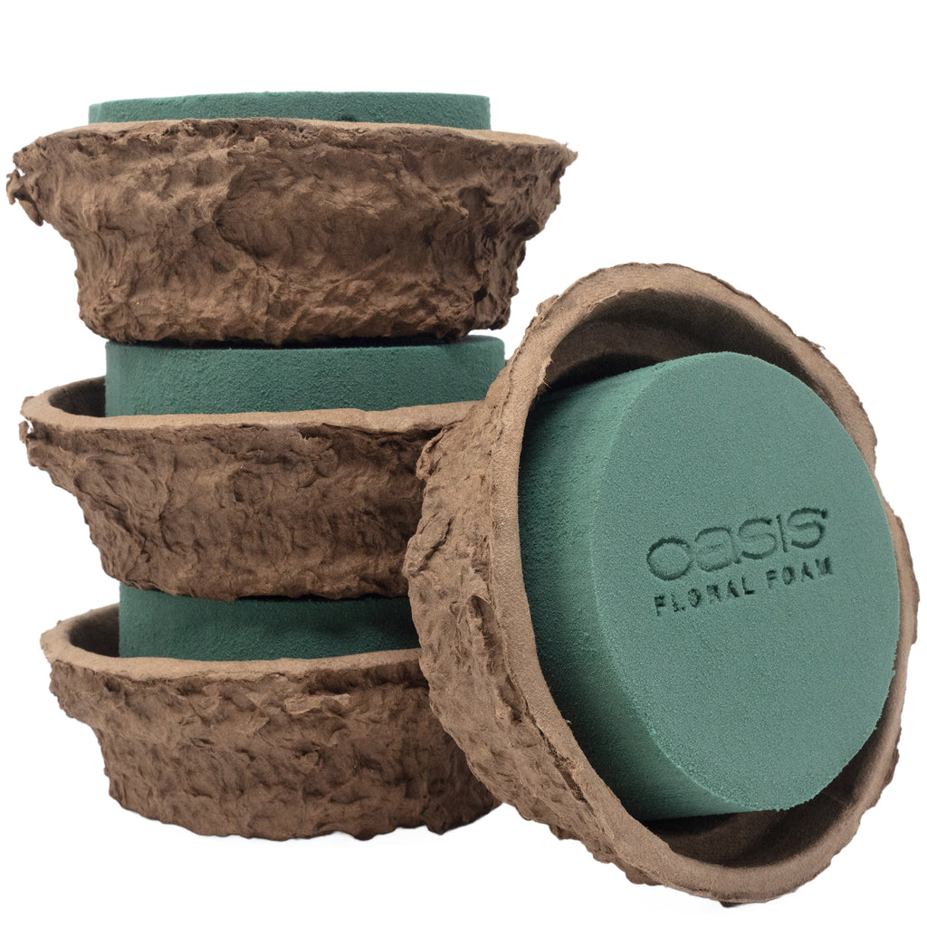 OASIS® BIOLIT® Schale - 6 x 14 cm Ø - 4 Stück