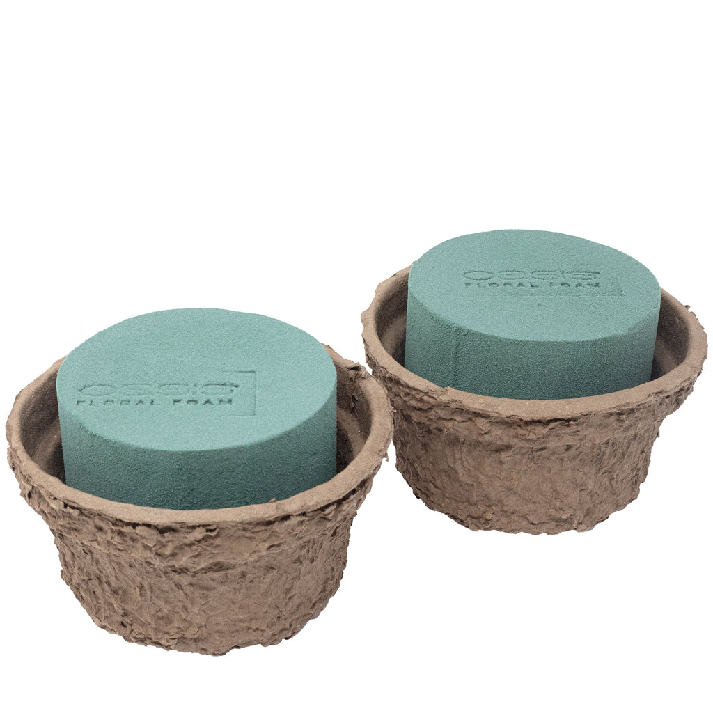 OASIS® BIOLIT® Schale - 10 x 16 cm Ø - 2 Stück