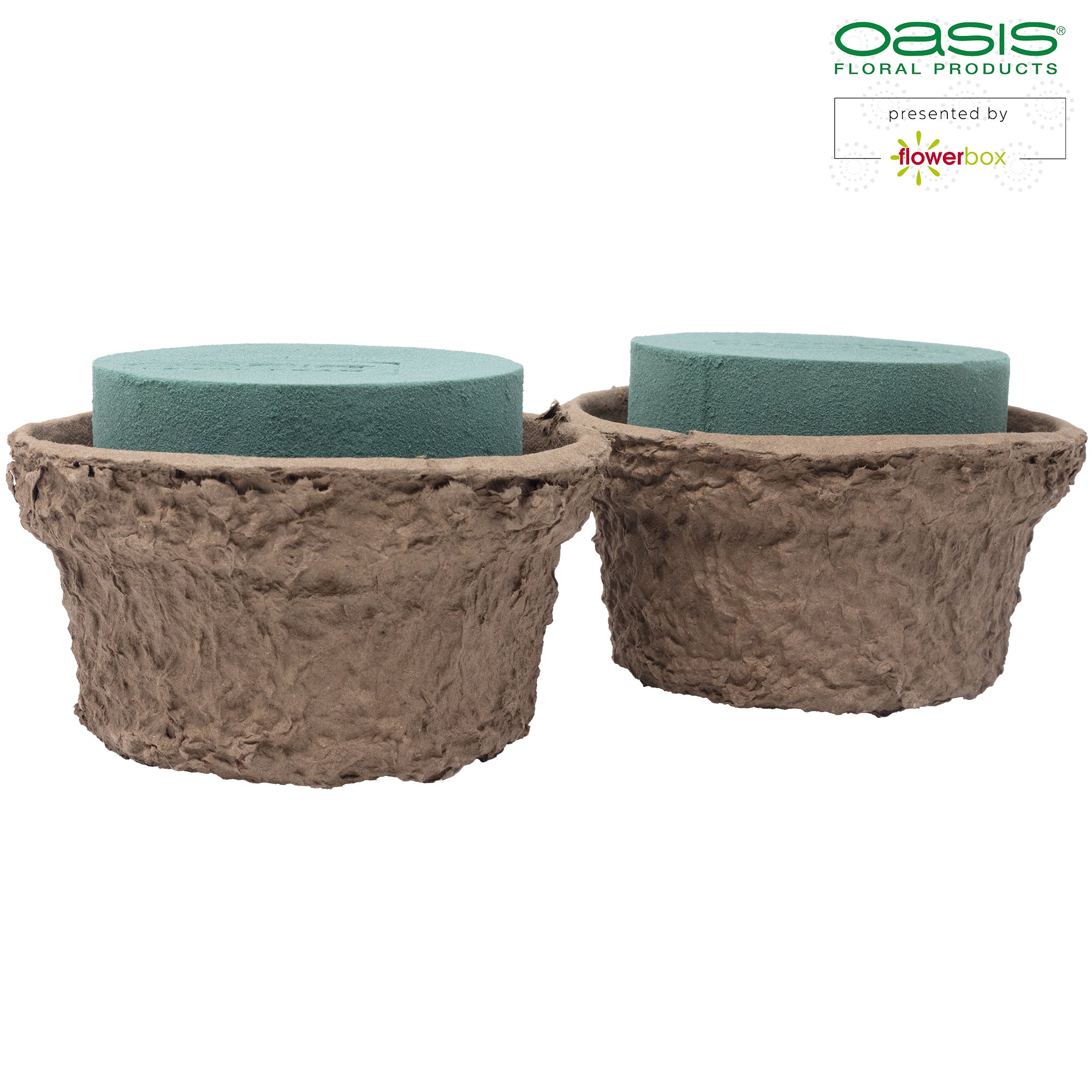 OASIS® BIOLIT® Schale - 10 x 16 cm Ø - 2 Stück