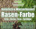 InstaGreen Premium Hecken- & Rasenfarbe - Sofortgrün für Rasen und Hecken, gebrauchsfertig