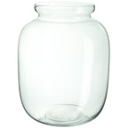 CALDERON Vase - klar - Höhe 31 cm - Duchmesser 25 cm