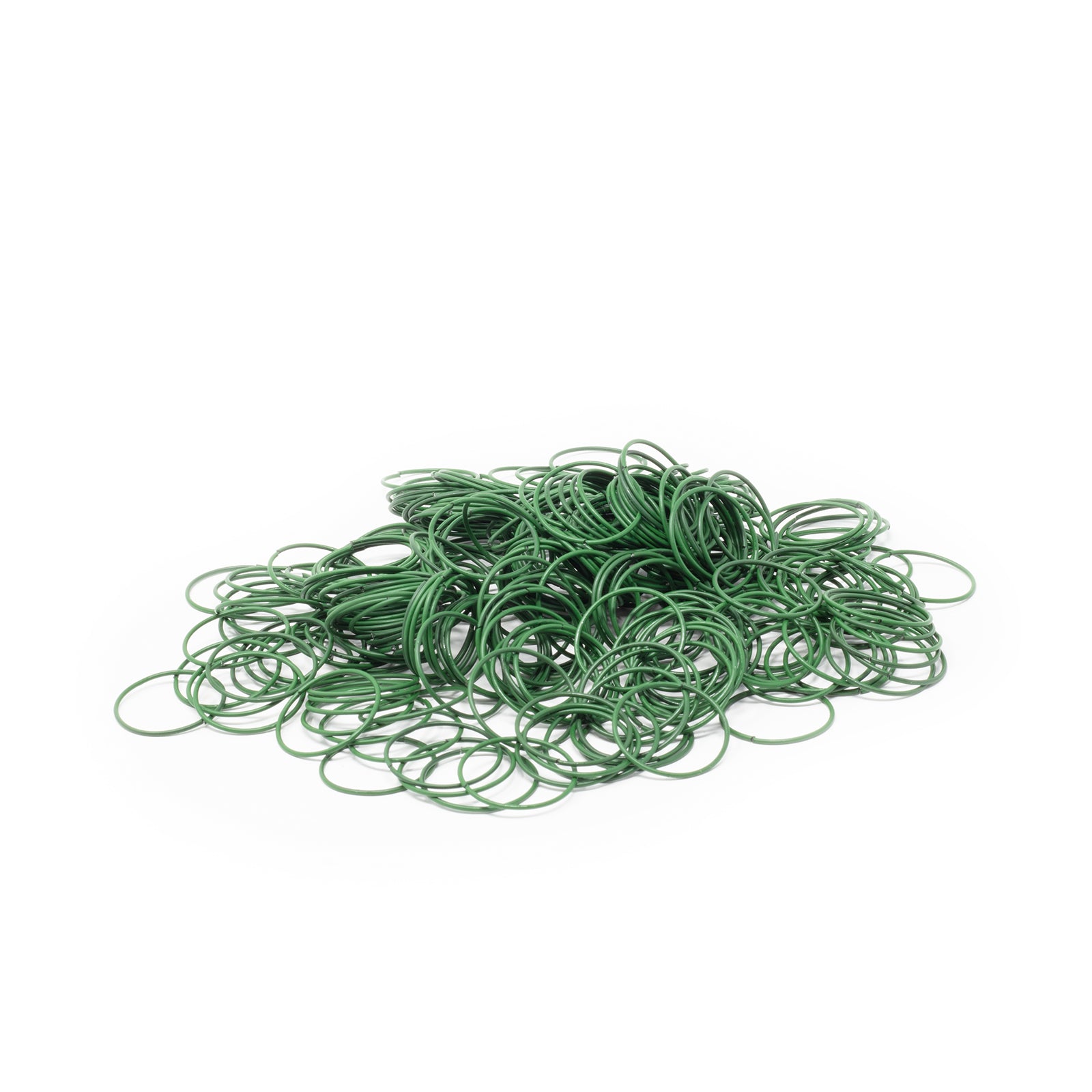 Nelkenringe - 19 mm - 500 g - grün lackiert