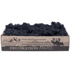 Karton Islandmoos Schwarz - 500g