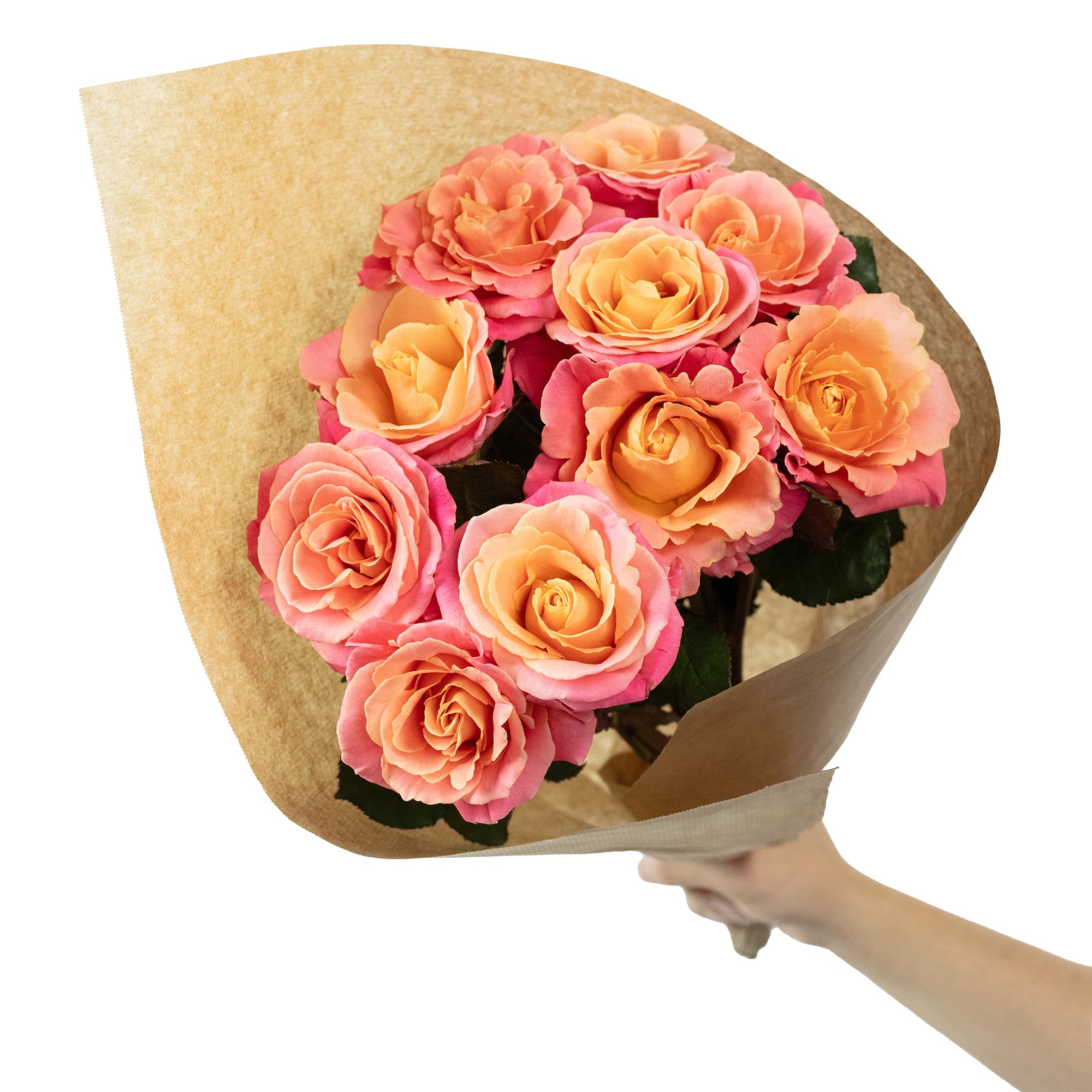Bouquet 'Miss Elegance' - Length approx. 50 cm - Bouquet of fresh roses